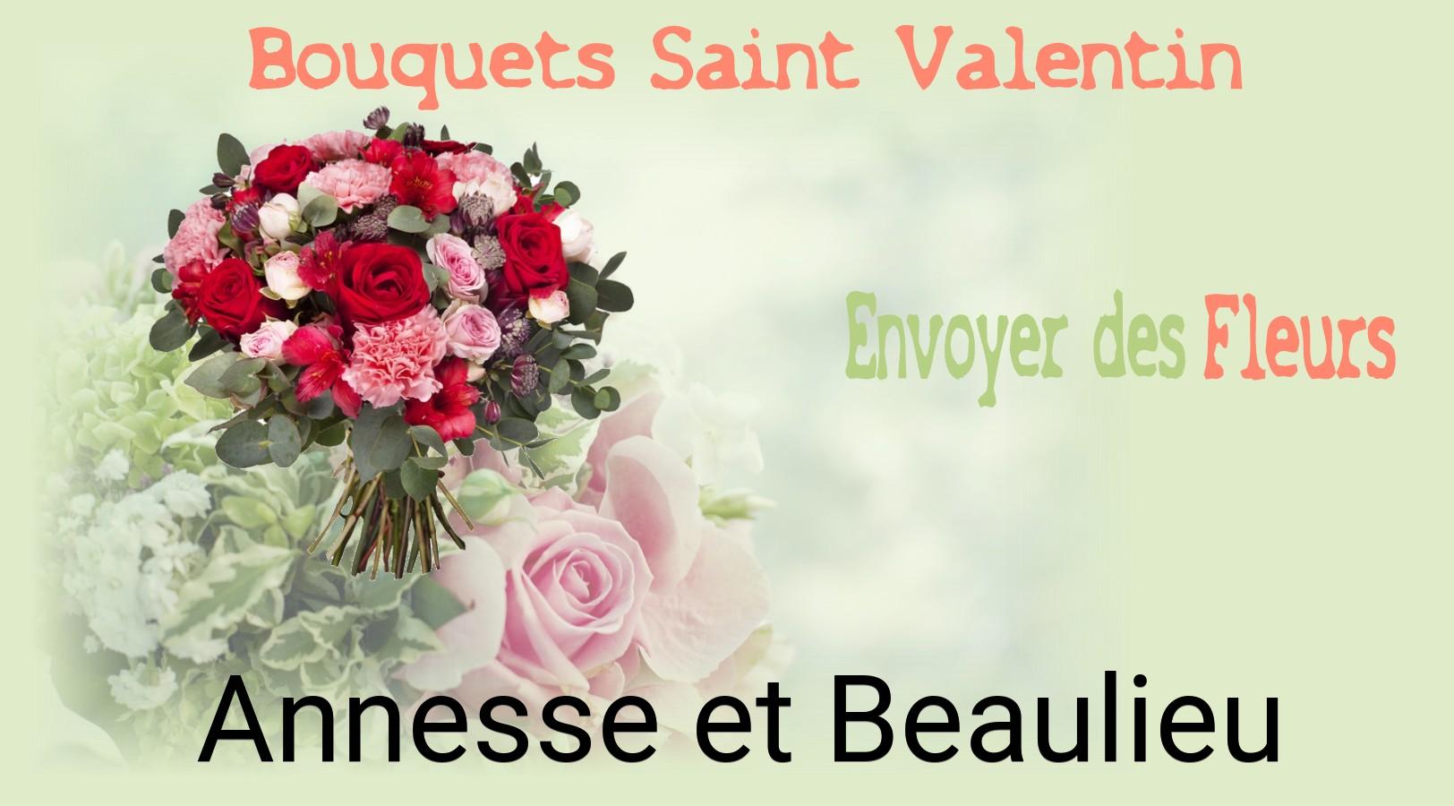 Roses de Saint-Valentin livrées à Annesse-et-Beaulieu